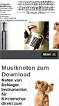 Mobile Screenshot of musik-und-gesang.de